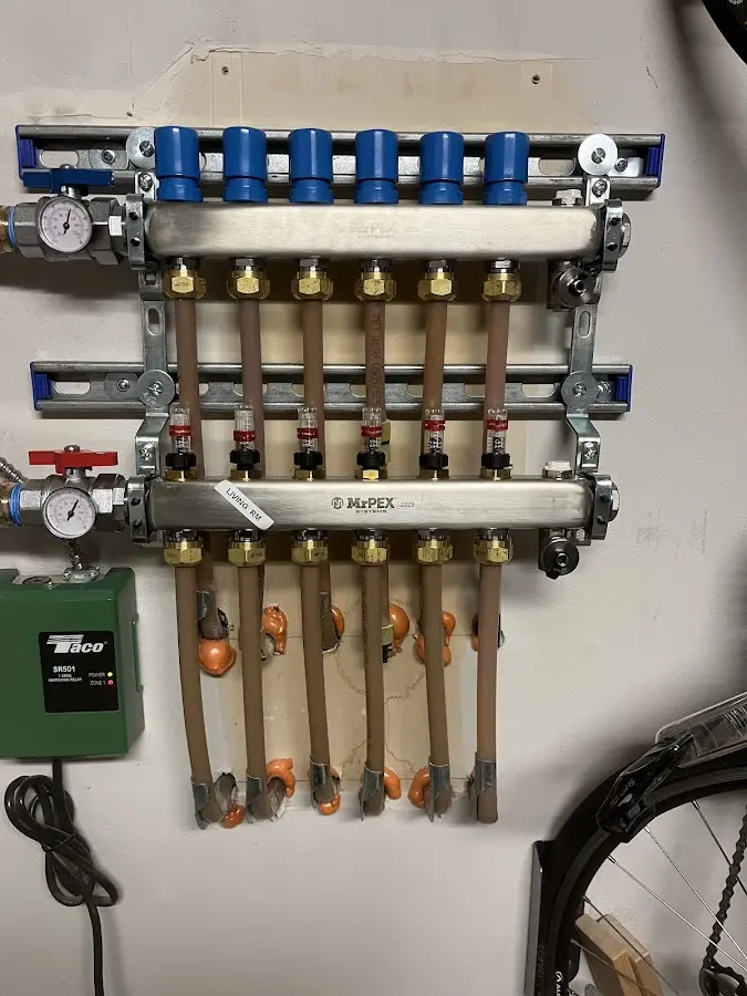 Plumber performing Water Heater Repair at a residential property in Bull Run